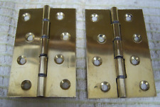 Reclaimed brass hinges for sale  CHORLEY