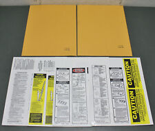 (2) Werner Safety Instruction Label Kits LFE100, FG Fiberglass Extension Ladder  for sale  Shipping to South Africa