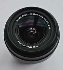Lente Sigma 18-50mm 1:3.5 - 5.6 DC zoom montagem Canon EF, boa!  comprar usado  Enviando para Brazil