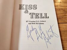 Gordon G.G. Gebert ASSINADO Kiss & Tell Kiss Paul Stanley Gene Simmons 1997 1ª edição comprar usado  Enviando para Brazil