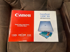 Canon CanoScan LiDE30 USB Powered Portable Flatbed Scanner Untested Read Descrip, used for sale  Shipping to South Africa