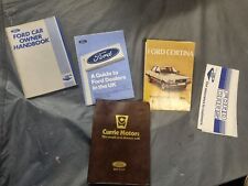 Ford cortina booklets for sale  RAMSGATE