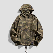 Men camouflage hooded for sale  Shipping to Ireland