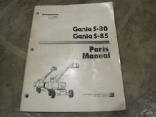 Genie parts manual for sale  Bonney Lake