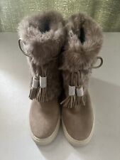 tory burch shearling boots for sale  Ocala