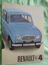 Renault brochure undated for sale  KINGS LANGLEY