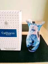 Caithness glass vase for sale  KEITH