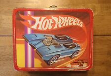 Lancheira de metal vintage 1969 Hot Wheels com garrafa térmica King Seeley/sem garrafa térmica comprar usado  Enviando para Brazil