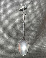 Petite cuillère collection Ancienne Argent Massif Strasbourg cigogne Ref F923 d'occasion  Nice-
