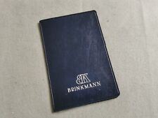 Brinkmann blu booklet usato  San Giorgio A Cremano