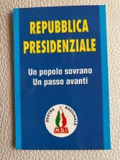 Cartolina repubblica presidenz usato  Roma