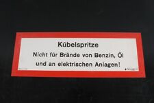 Hinweisschild schild feuerwehr gebraucht kaufen  Pirna, Dohma, Struppen