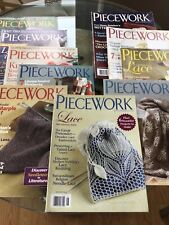 Piecework magazines lot for sale  Quincy
