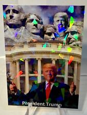 Cartão refrator de gelo rachado ano eleitoral Donald Trump 2024 comprar usado  Enviando para Brazil