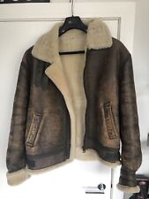 Raf shearling leather for sale  LONDON