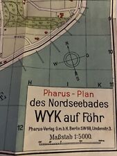 Karte nordseebad wyk gebraucht kaufen  Leipzig