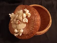Seashell topped wicker for sale  Largo