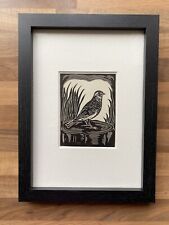 Skylark framed woodcut for sale  ENFIELD