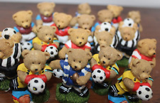 Football bear resin for sale  LEICESTER