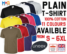 Usado, Camiseta masculina lisa unissex/uneek unissex cor minimalista manga curta comprar usado  Enviando para Brazil