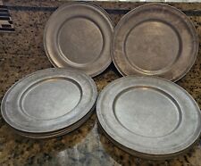 Pewter chargers set for sale  West Palm Beach