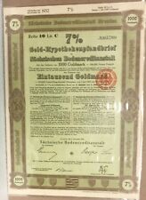 1932 german bond for sale  Ocean Springs