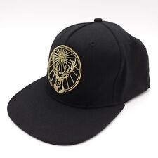 Gorra de béisbol Jagermeister bordada dorada logotipo negro sombrero licor segunda mano  Embacar hacia Argentina