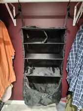 Used, Joyus 5 Section Hanging Shelves Closet Organizer - Black (35"×17"×11") for sale  Shipping to South Africa