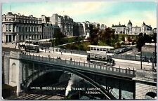 Postal Union Bridge y Union Terrace Garden Aberdeen Escocia segunda mano  Embacar hacia Argentina