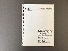 Nakamichi 1200 300 for sale  Minneapolis