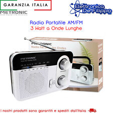 Radio portatile watt usato  Napoli