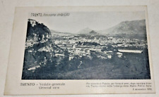 Cartolina antica trento usato  Biella