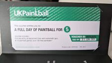 Paintball voucher for sale  NORTHAMPTON