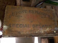 Dupont explosives wood for sale  Houghton