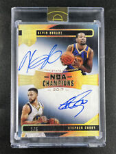 2019-20 Eminence Kevin Durant Stephen Curry NBA Champions Dual Auto /5 comprar usado  Enviando para Brazil