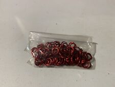 Anillos de salto de aluminio rojos de 4 pulgadas segunda mano  Embacar hacia Argentina