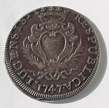 Moneda de plata 1747 Scudo, ESTADOS ITALIANOS - República de LUCCA segunda mano  Embacar hacia Argentina