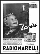 Pubblicita 1934 radiomarelli usato  Biella