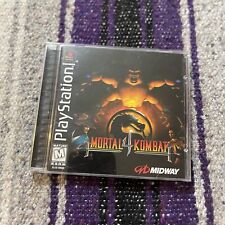 Mortal Kombat 4 (Sony PlayStation 1, 1997) PS1 Black Label Testado Funcionando comprar usado  Enviando para Brazil