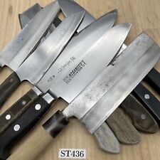 Juego de cuchillos dañados Lote de cuchillos de cocina de chef japonés de Japón ST436 segunda mano  Embacar hacia Argentina