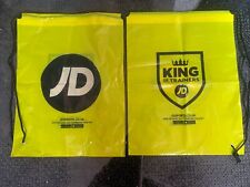 Sports yellow drawstring for sale  CREWE