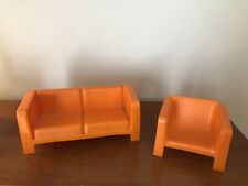 orange couch chair for sale  Akron