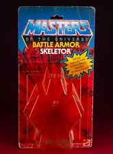 Tarjeta Masters of the Universe MOTU He-Man Battle Armor Skeletor US Cardback segunda mano  Embacar hacia Argentina