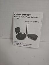Used, X10 Wireless Audio/Video Sender And Receiver VK 80A New With Manual And Cables for sale  Shipping to South Africa