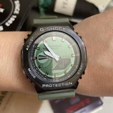 Relógio esportivo Casio G-SHOCK GM-2100 metal octogonal fazenda carvalho verde, usado comprar usado  Enviando para Brazil
