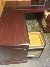 executive desk w glass top for sale  Overland Park