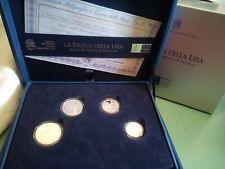 EDITALIA Monete argento LA STORIA DELLA LIRA DELLA REPUBBLICA ITALIANA 500 100  usato  Castelnuovo Magra