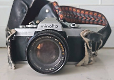 Minolta XG-7 35mm SLR Film Camera  w/Lens, used for sale  Shipping to South Africa