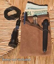 Usado, Billetera de lona de cera resistente; bolsa multipropósito con cremallera de bolsillo organizador de campamento segunda mano  Embacar hacia Argentina
