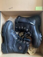 Harley-Davidson Hennie Waterproof Black Leather Motorcycle Boot D85222 Women 9.5 for sale  Shipping to South Africa